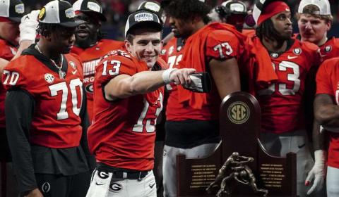 No. 1 Georgia still hungry as defending national champions